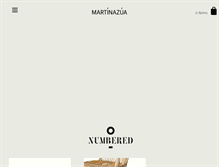Tablet Screenshot of martinazua.com